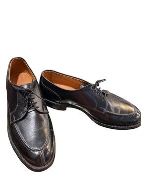 Allen Edmonds Bradley mens black leather dress oxford shoes Sz 9.5D SKU 10-105